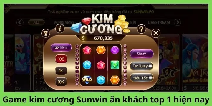 Khám phá kho báu đá quý siêu cuốn cùng kim cương Sunwin 